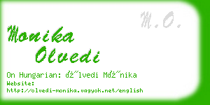monika olvedi business card